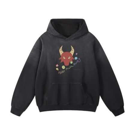 Shiny Math Rocks - Heavyweight Sunfade Oversized Hoodie
